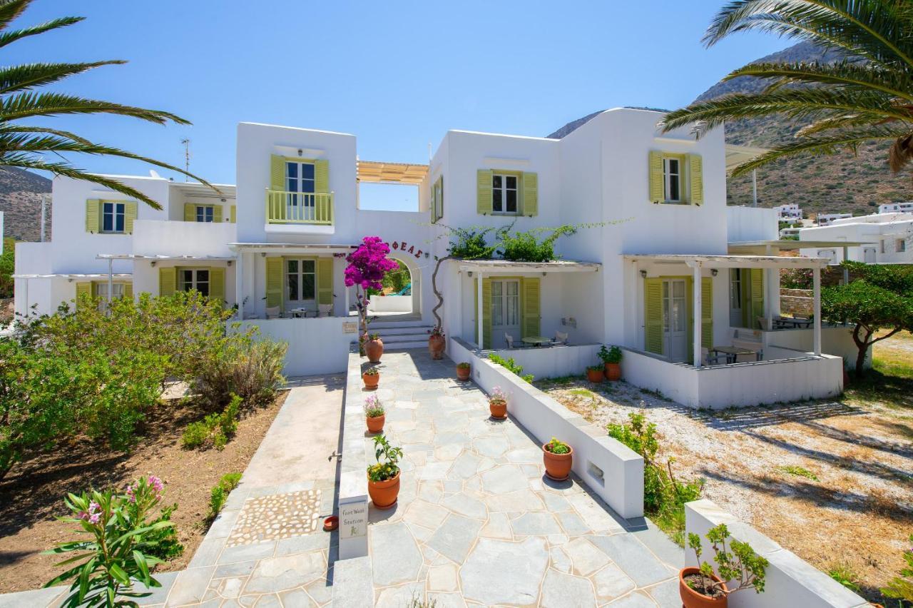 Morpheas Pension Rooms & Apartments Kamares  ภายนอก รูปภาพ