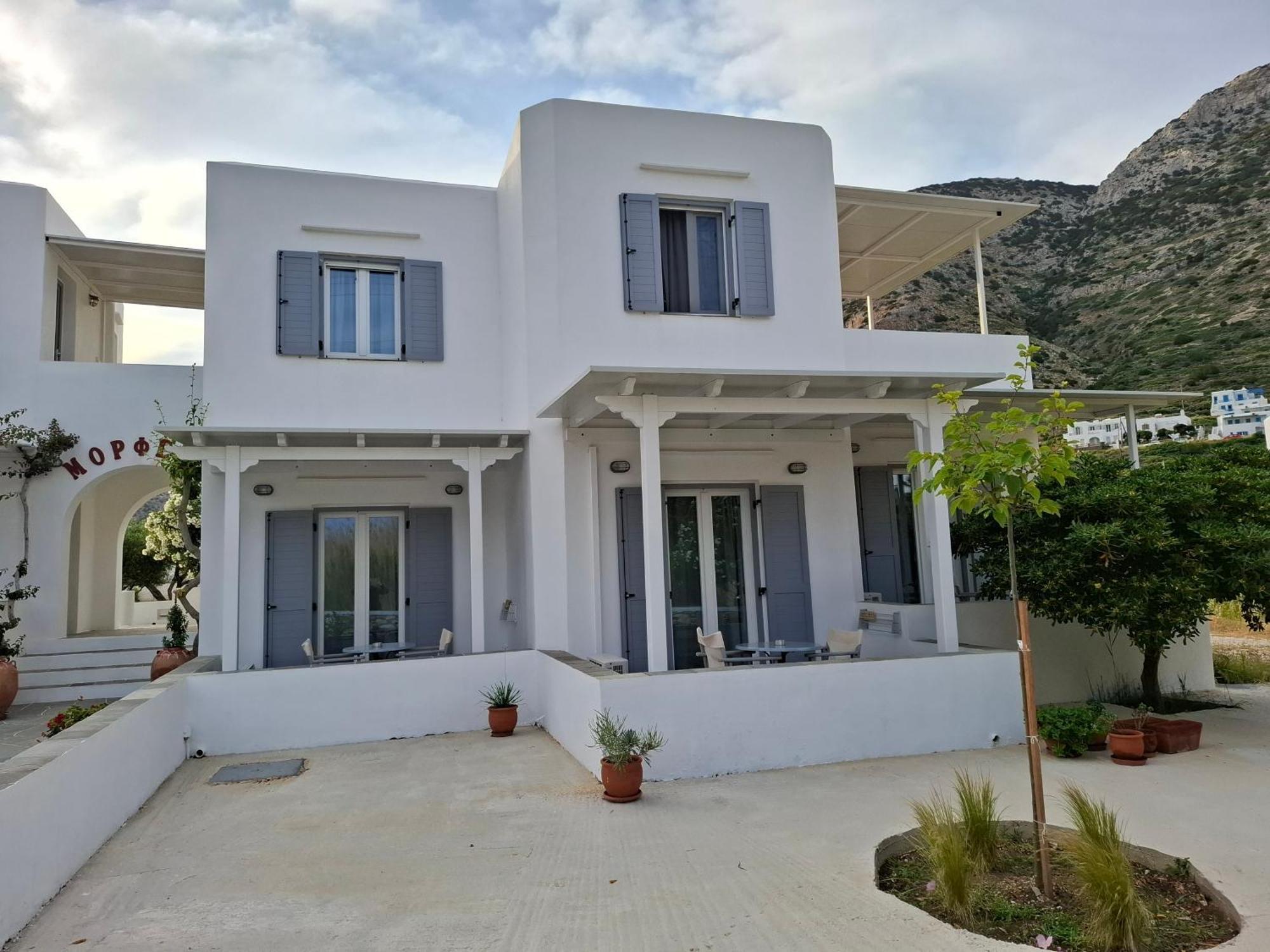 Morpheas Pension Rooms & Apartments Kamares  ภายนอก รูปภาพ